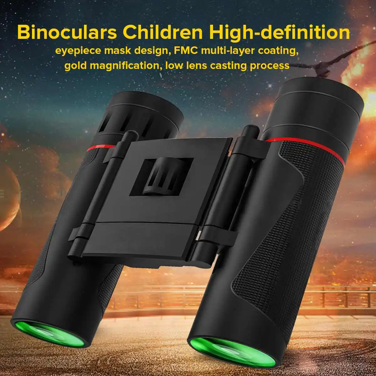 10X22 تلسكوب بصري المحمولة مجهر للماء البصرية عدسة اليوم قد الليلية التخييم السفر تلسكوب