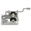Mini Hand Cranking Music Movement DIY Music Box Decorative Collectibles Music Mechanical Music Box Hand Crank Music Box 2