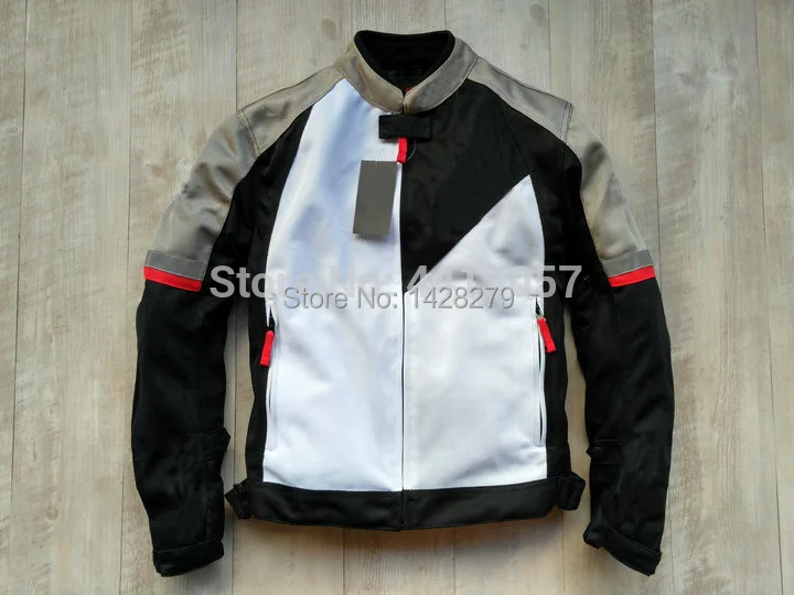

Men's Racing Winter/Spring Jacket with Cotton Lining Men's Motorcycle Autumn Riding Jacket with Protective gears