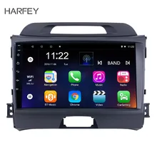 Harfey 9 «HD сенсорный экран автомобиля радио для 2010-2015 KIA Sportage Android 8,1 с gps навигации аудио системы Bluetooth музыка USB