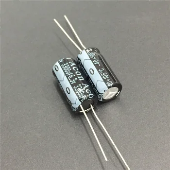 

10Pcs/100Pcs 3300uF 6.3V ACON 10x20mm 6.3V3300uF Aluminum Electrolytic Capacitor