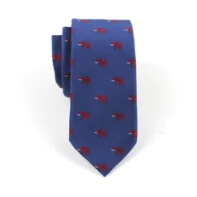 6 см модные классические мужские слон узор жаккард Тощий Повседневное вечерние галстуки аксессуары