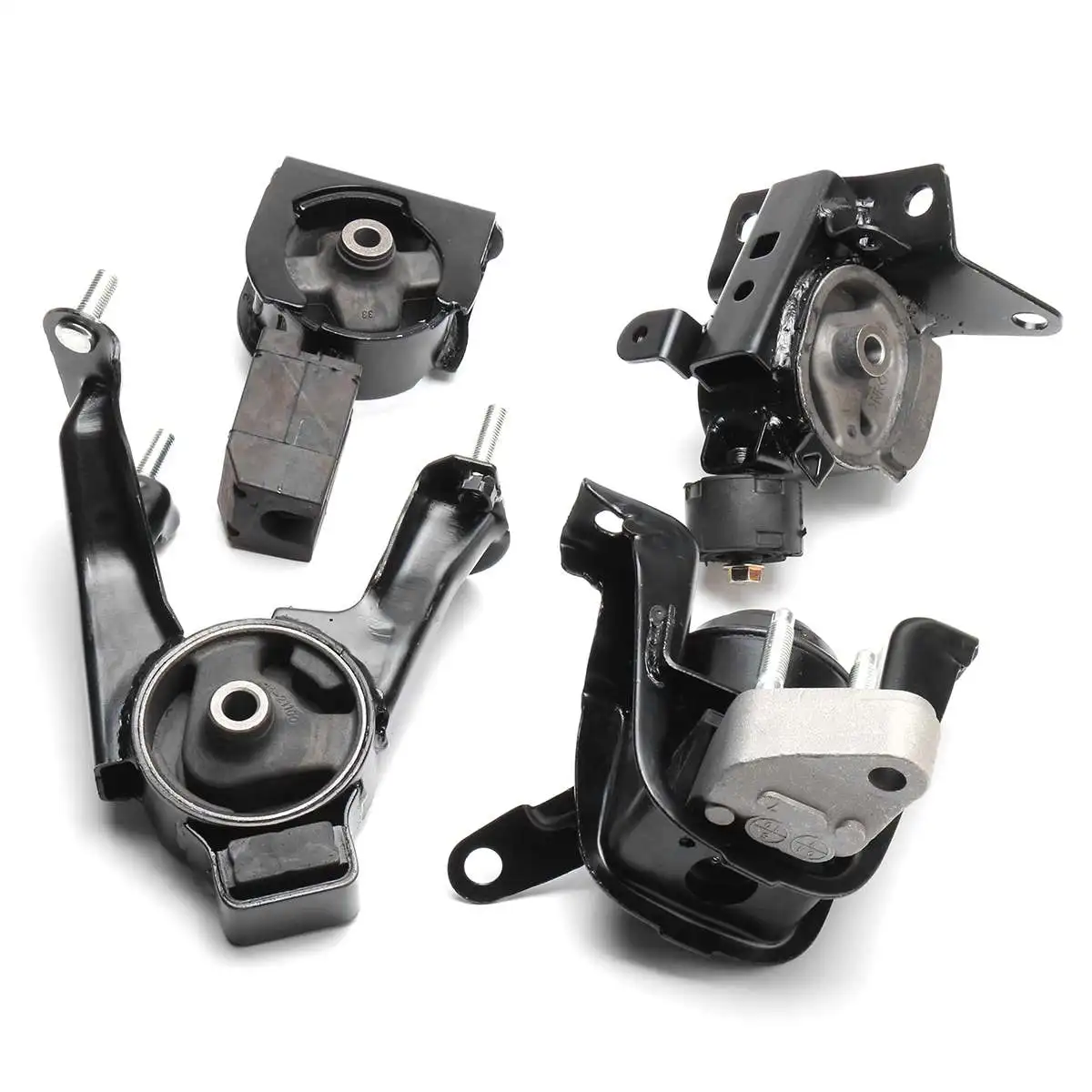 

4pcs Car Motor Engine Mounts Set Kit For Toyota Corolla 2003-2008 1.8L Auto Trans