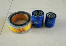 Air filter element oil filter and fuel filter for weifang 495D/ZD K4100D K4100ZD diesel engine /10-40kw diesel generator parts free shipping diesel engine 186f 186fa air filter assembly air cooled sell suit for kipor kama and any chinese brand