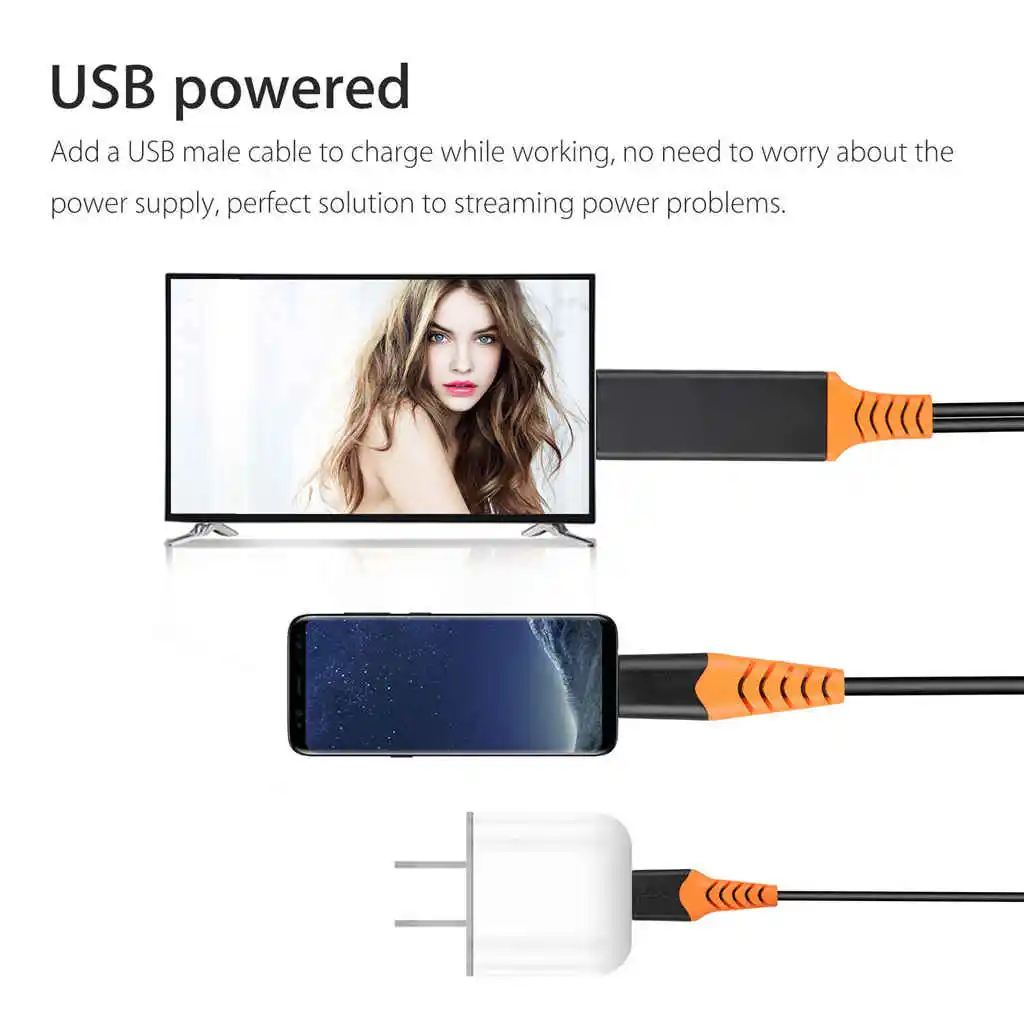 Тип C к Hdmi Hdtv Av ТВ кабель адаптер для Samsung Galaxy S9 S8 Note 9 8|Адаптеры Type-C| |