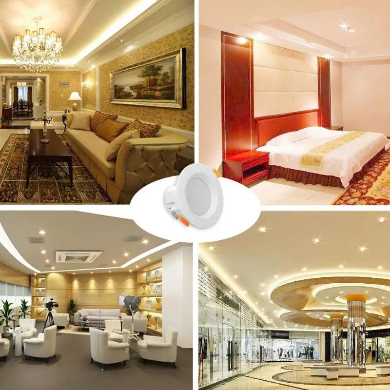 

Human Motion Sensor LED Ceiling Light Acrylic Spread shell Radar Induction Restaurant Bathroom Balcony Lamps Spotlight