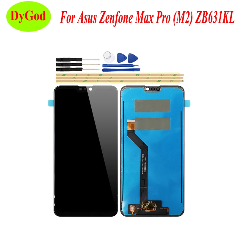 ЖК-дисплей для Asus Zenfone Max Pro M2 ZB630KL ZB631KL сенсорный экран полный преобразователь