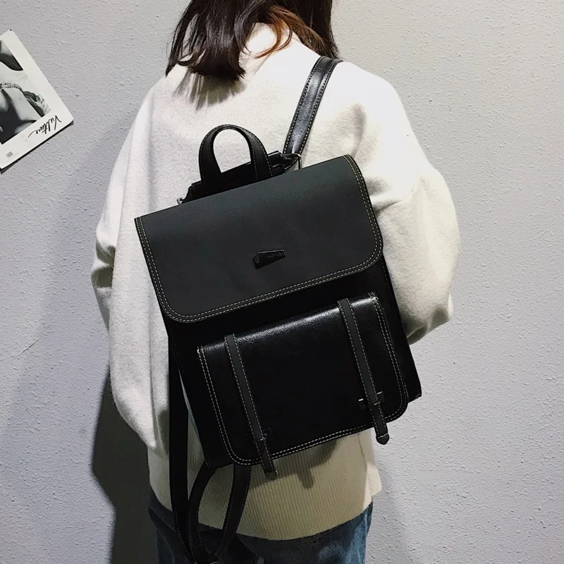 Водонепроницаемый женский рюкзак, сумка для плеч, сумка из искусственной кожи, школьный рюкзак, студенческий рюкзак, студенческий рюкзак