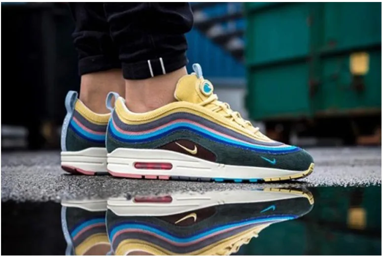 Nike Air Max 97/1 Sean 2018 Summer New Man Running Shoes Comfortable Sneakers AJ4219-400