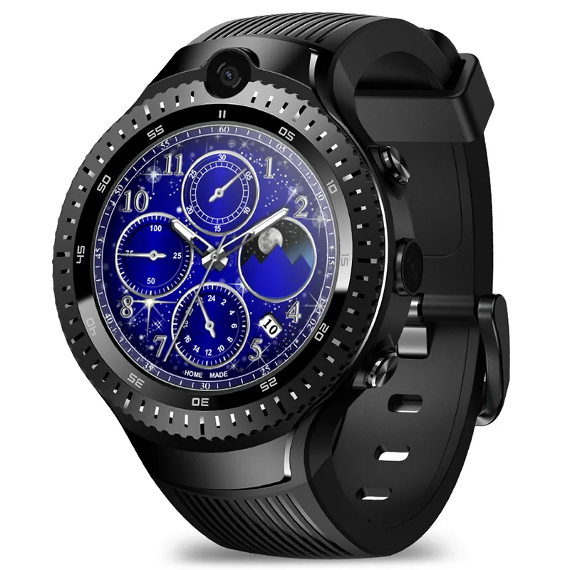 Zeblaze Thor 4 Dual 4G SmartWatch 5.0MP+ 5.0MP двойная камера Android часы 1," AOMLED дисплей gps/ГЛОНАСС 16 Гб Смарт часы мужские