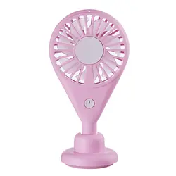 Портативный холодный ветер мини-вентилятор окружающий свет Настольный ручной вентилятор для путешествий Открытый домашний офис