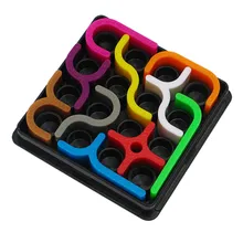 Сумасшедшие кривые креативные игрушки-головоломки для детей раннего образования развивают магический интеллект логическая игра "Забавные игрушки" E31