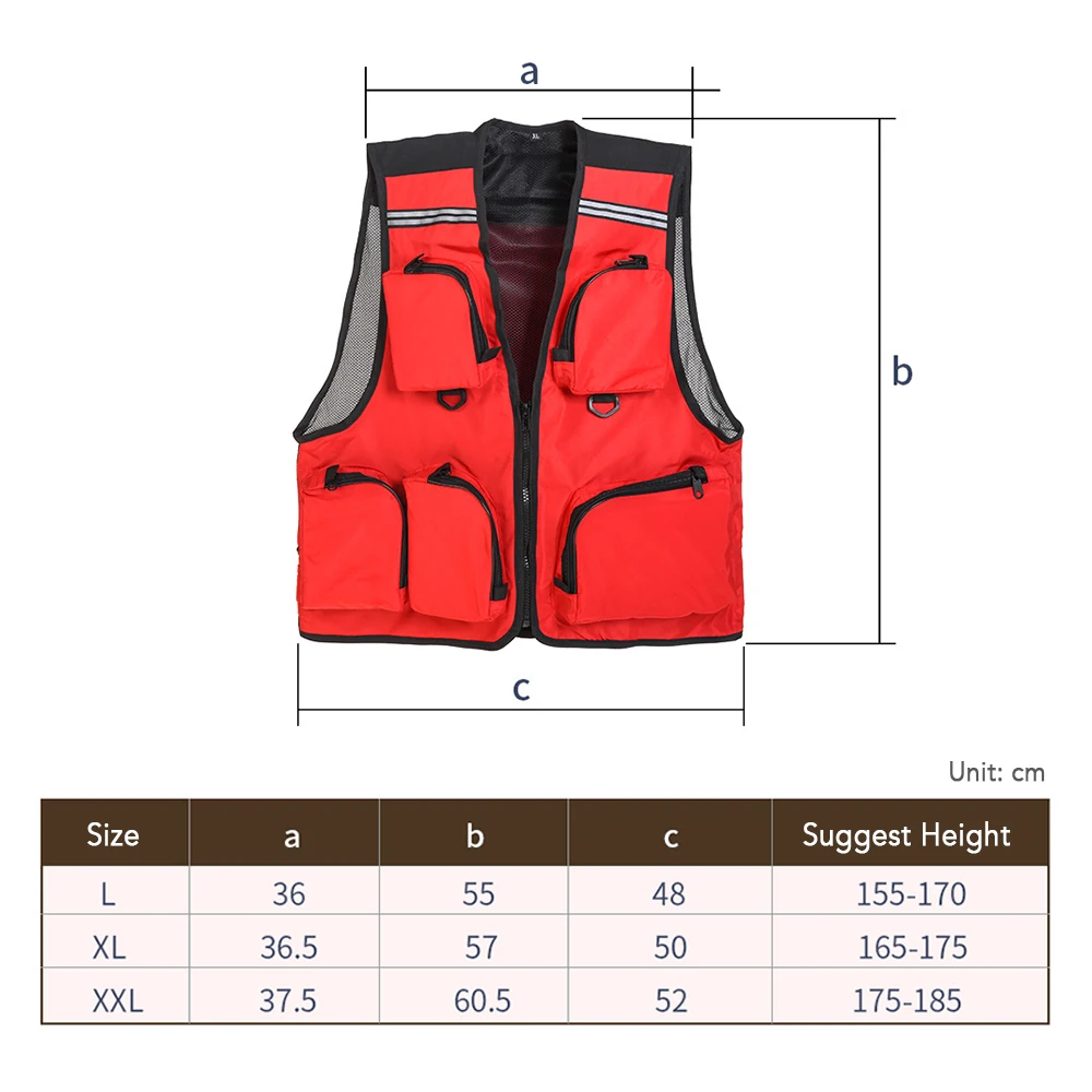 Lixada рыболовный жилет с регулируемой сеткой и карманом для использования на открытом воздухе, спасательный жилет, куртка для плавания, паруса, одежда для рыбалки