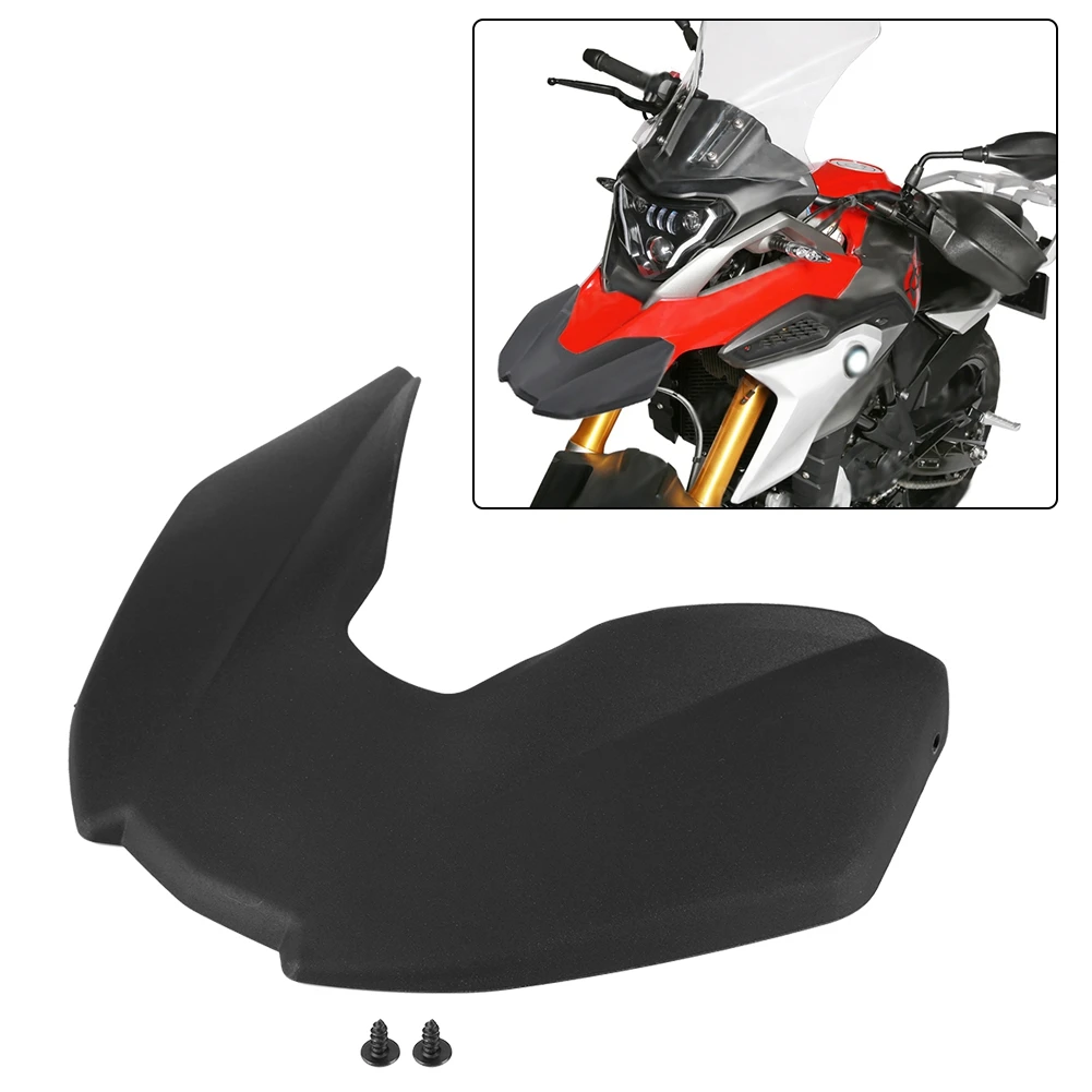 

Motorcycle ABS plastic Front Fender Beak Extension Extender Wheel Cover Cowl Universal for BMW G310GS 2017-2018 NEW