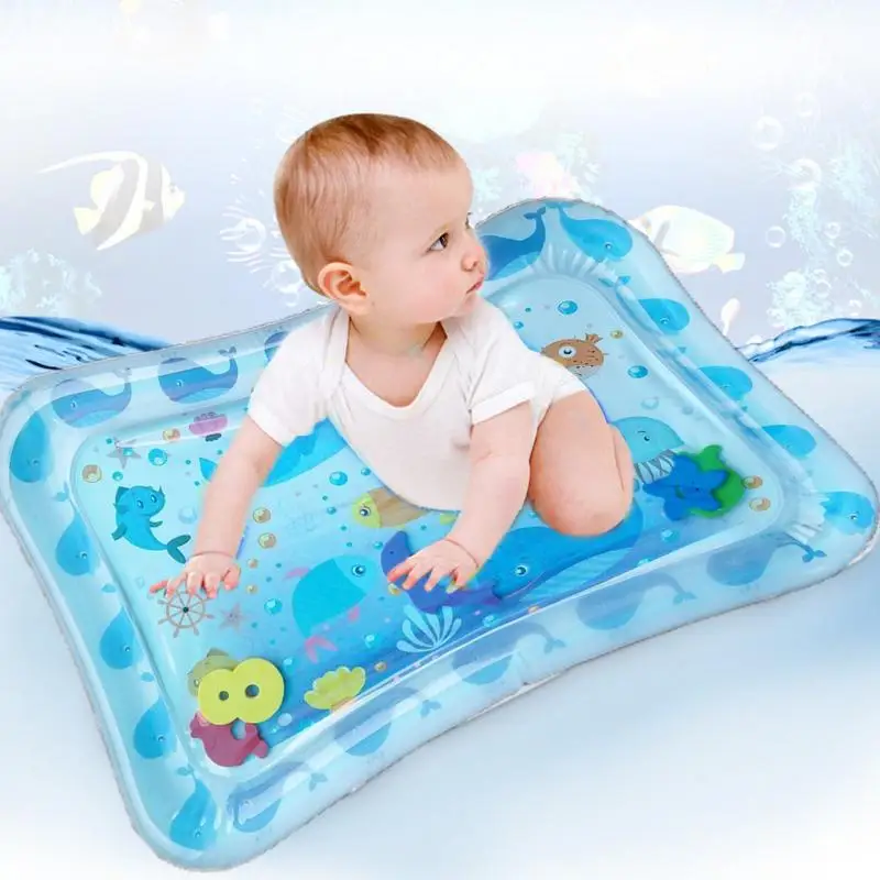 

MINOCOOL Sea-World Inflatable Children Patted Pad Infant Baby Cartoon Pattern Water Cushion Play Mat Funny Summer Cool