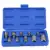 10 Pcs Universale 12 Punto Triple Square Scanalato Bit Socket Set M4-M18 1/4 “3/8” 1/2 “Drive di Riparazione tool Kit In Acciaio Al Cromo Vanadio