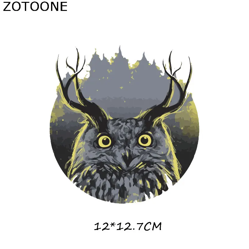 ZOTOONE железные нашивки на животных для одежды наклейки сделай сам футболка