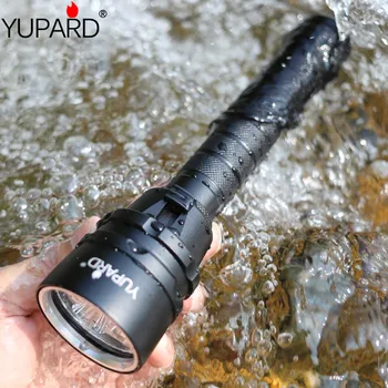 

25000 Lumens scuba dive diving for flashlight Torch 5*T6 video 200m underwater waterproof tactical LED fill light lantern lamp