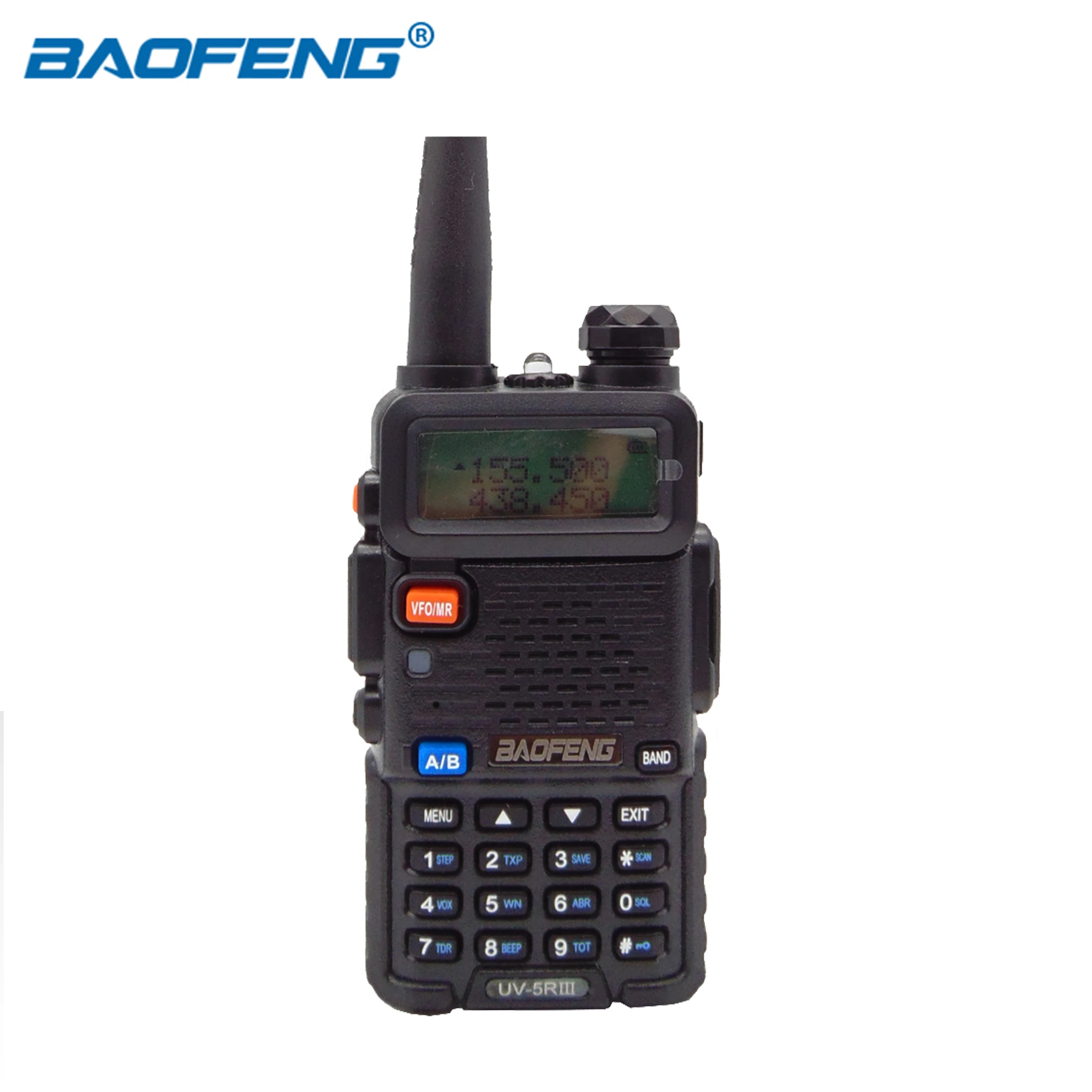 Рация Baofeng трехдиапазонная портативная рация с FM радио 136 174 МГц 220 260 400 520 3