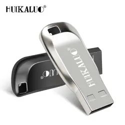 Huikaluo металлический флешки, usb флеш-карта накопитель 64 ГБ memoria USB 32 ГБ 16 ГБ 8 ГБ флеш-накопитель Высокая скорость usb Stick cle usb