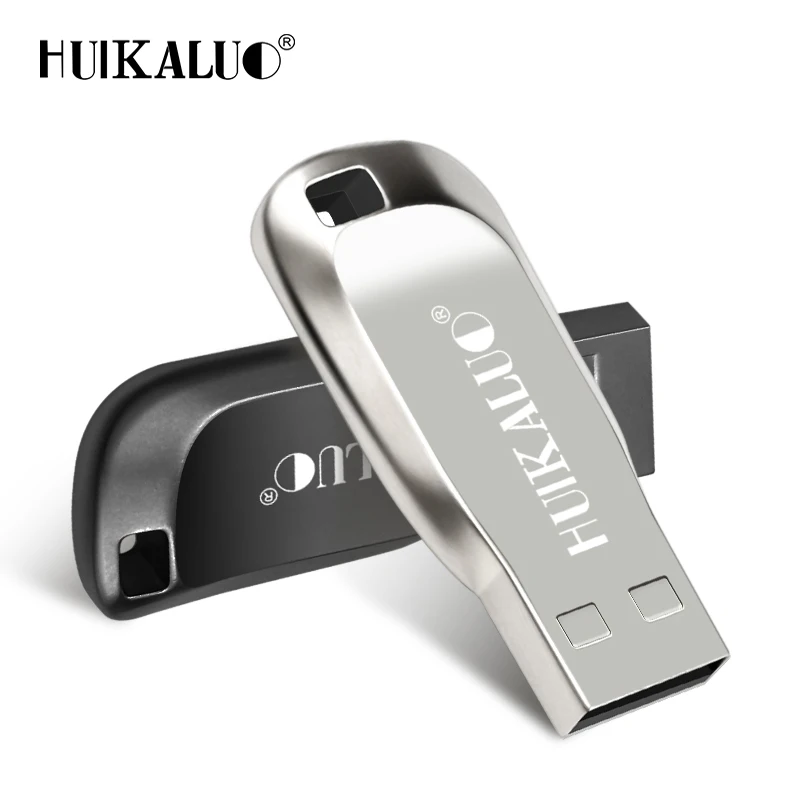 

Huikaluo Metal pendrive USB Flash Drive 64GB memoria usb 32GB 16GB 8GB Pendrive pen drive High Speed USB Stick cle usb