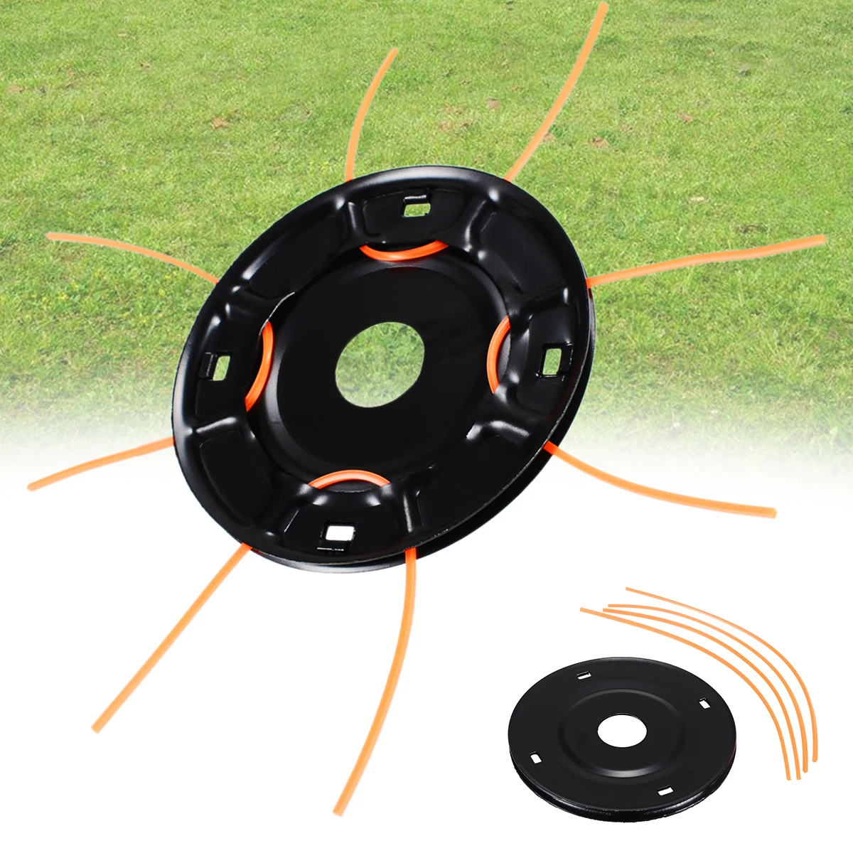 1pc Metal Thread Trimmer Head Grass Trimmer Cutting Heads Brush Cutter