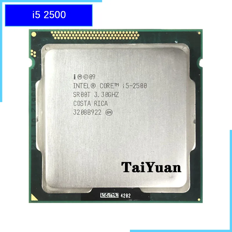 

Intel Core i5-2500 i5 2500 3.3 GHz Quad-Core CPU Processor 6M 95W LGA 1155
