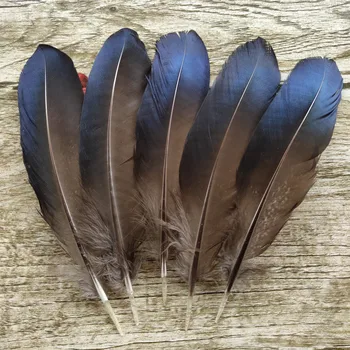 

Hot Selling 100PCS beautiful natural Pheasant Wing Feathers 12-18 cm/5-7 inch For Wedding Christmas Home Craft New Year