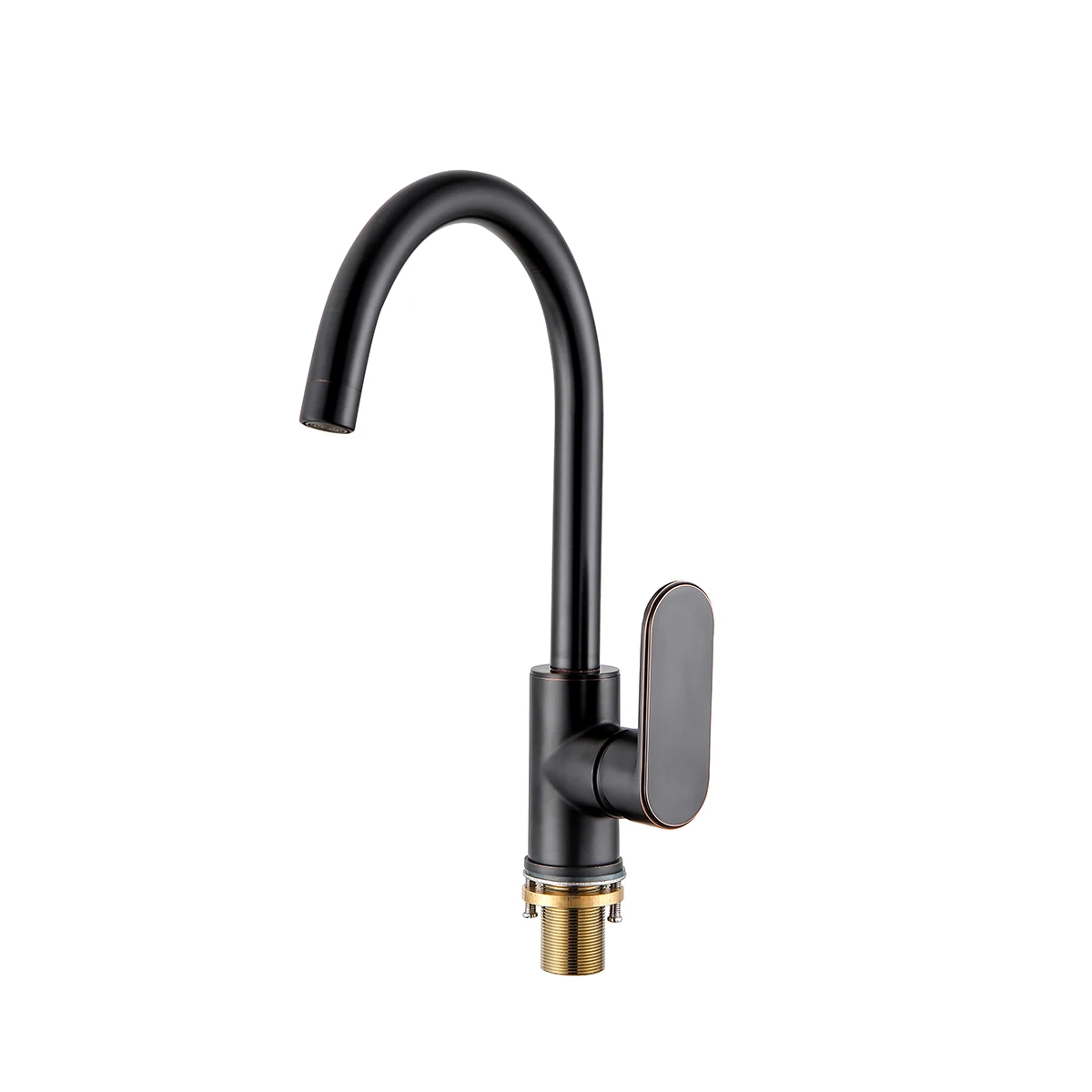 

1 PC Basin Faucet Single Hole Curved 360 Degree Rotation Retro Wash Basin Mixer Tap Bathroom Faucet Water Tap Without Hose