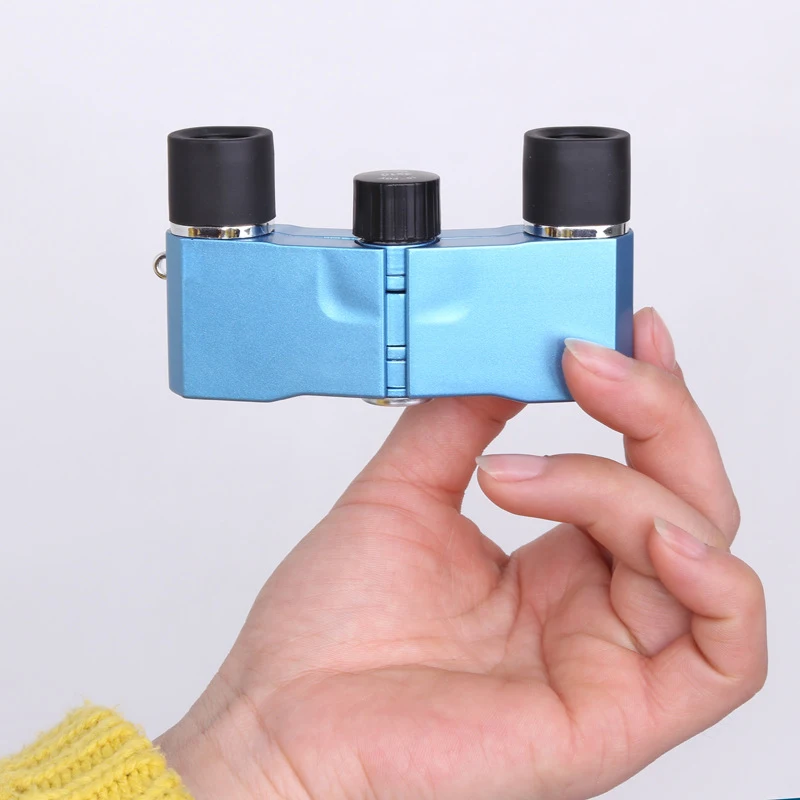 تليسكوب مزود بمنظار ثنائي النيتروجين شغل للماء المحمولة 10X25 الأزياء عالية الجودة صغيرة ورائعة في الهواء الطلق تسلق الجبال