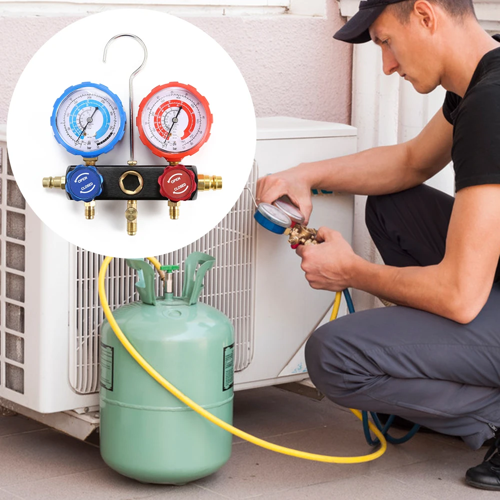 R410 R32 Refrigerant Air Conditioner Manifold Pressure Gauge Set Refrigerator Freon Measuring Meter A C Air Conditioning Repair Pressure Gauges Aliexpress R410 R32 Refrigerant Air Conditioner Manifold Pressure Gauge Set Refrigerator Freon Measuring Meter A C Air Conditioning Repair Pressure Gauges Aliexpress