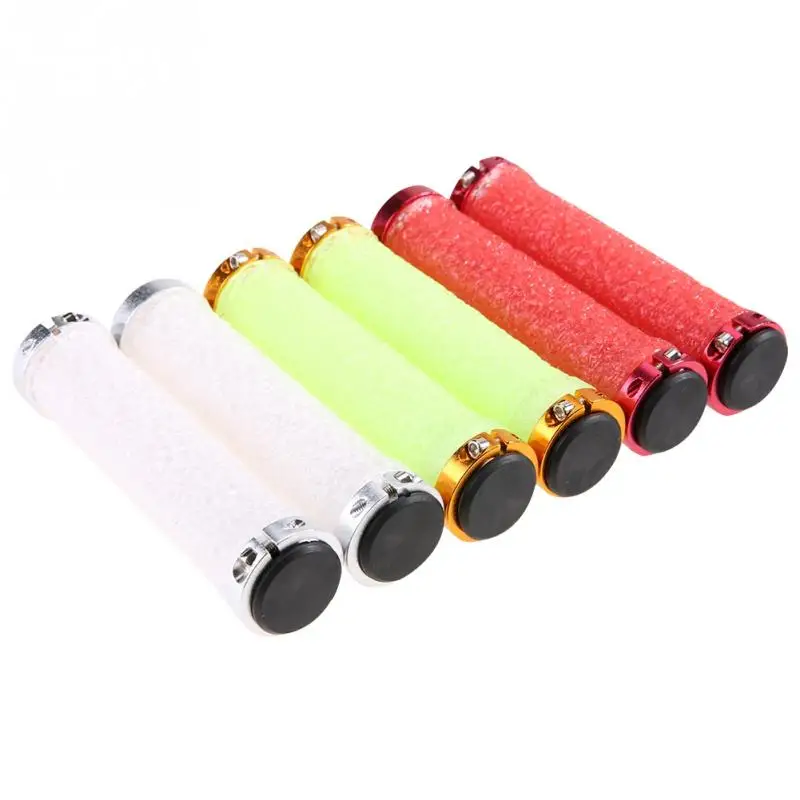 

1 Pair Bike Handle Grips Non-slip Silicone Bike Handlebar Cover Mountain Road Bicycle Handlebars Grips Bike Accessories