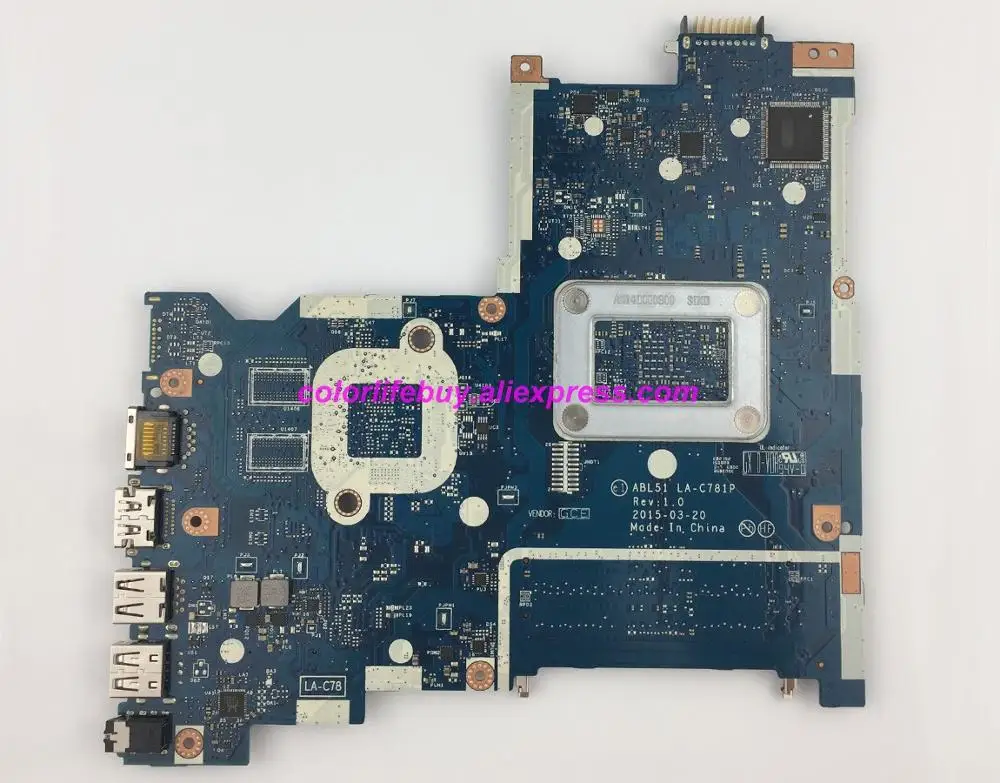 70% OFF  Genuine 813969-501 813969-001 813969-601 UMA A8-7410 CPU ABL51 LA-C781P Motherboard for HP 15-AF Se