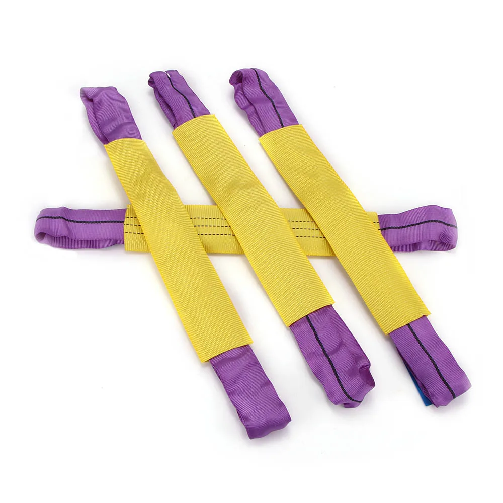 4pcs Recovery Alloy Wheel Securing Link Straps Trailer Transporter x 4 Yellow/Purple Car Accessories | Автомобили и мотоциклы