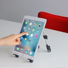 Алюминий ноутбук Регулируемая подставка Портативный Складной угол Поддержка держатель для охлаждения для MacBook PC айпад ноутбук аксессуары стенд