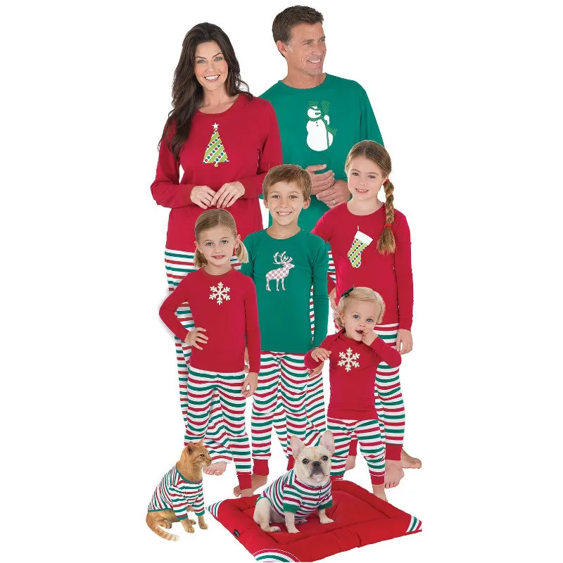 

Family Matching Christmas Pajamas Set Sleepwear Nightwear Homewear