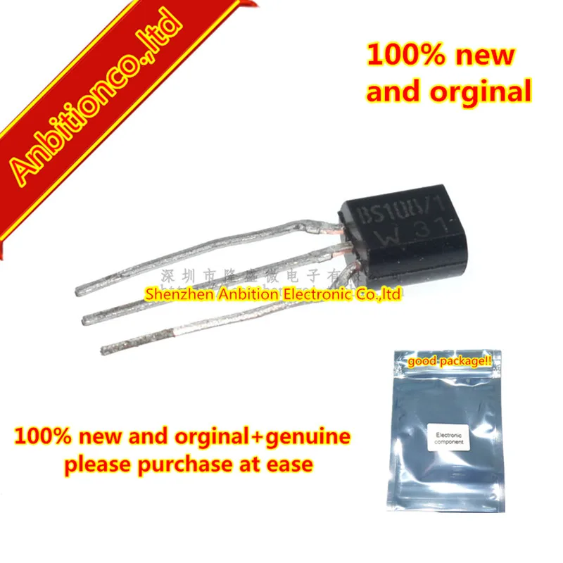 10 шт. 100% новый и оригинальный BS108 TO-92 200 Вольт N-CHANNEL TMOS мощность FET логический