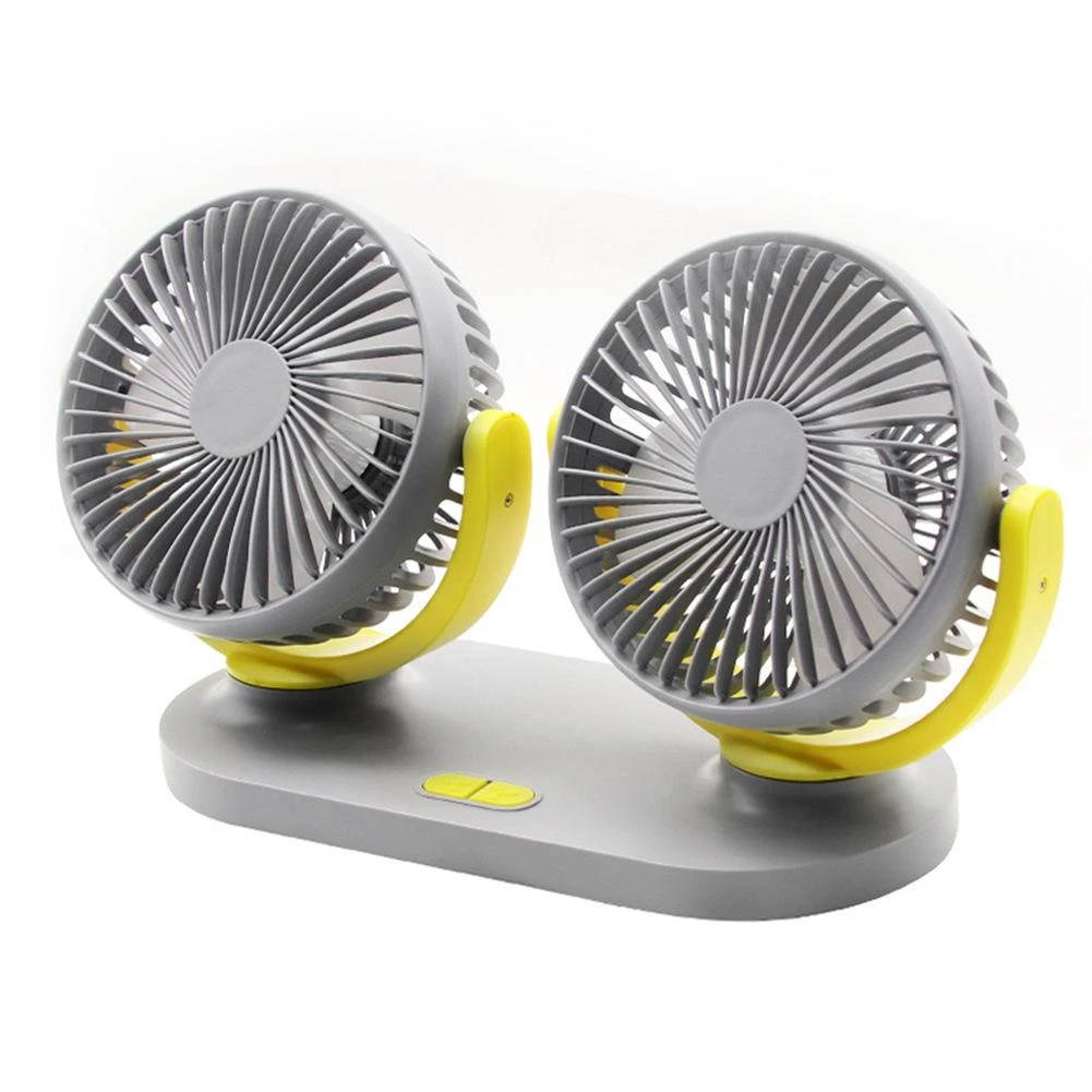 Mini Car USB Fan 5V 360 Degree Degree Rotation USB Powered Low Noise Electric Fan Cooler Summer Fan for Car Truck Mini Car USB Fan 5V 360 Degree Degree Rotation USB Powered Low Noise Electric Fan Cooler Summer Fan for Car Truck