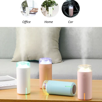 

Mountain View Humidifier Ultrasonic Cool Mist Aroma Diffuser with Colorful LED Night Light 200ML Mini USB Car Air Humidifier