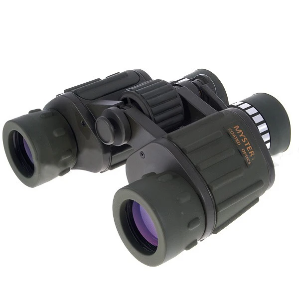 

7*35 18-Degree Field Waterproof Rubber Military Binocular With Protective Lens Cover Portable Telescope For Camping Accessories
