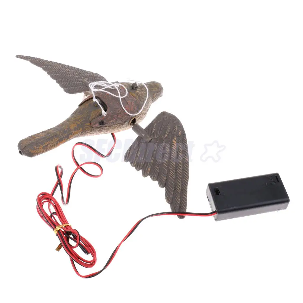 Outdoor PE Realistic Hunting Decoys Flying Bird Decoy Fake Bird for