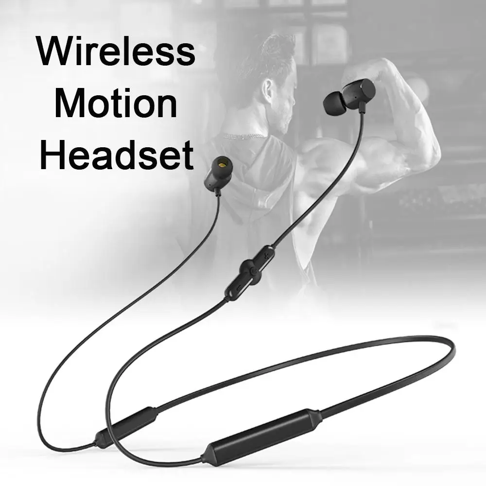 

About 48 hours of play time Bluetooth earphone IPX5 standby king 150 days neck hanging waterproof wireless sports headpset Mic