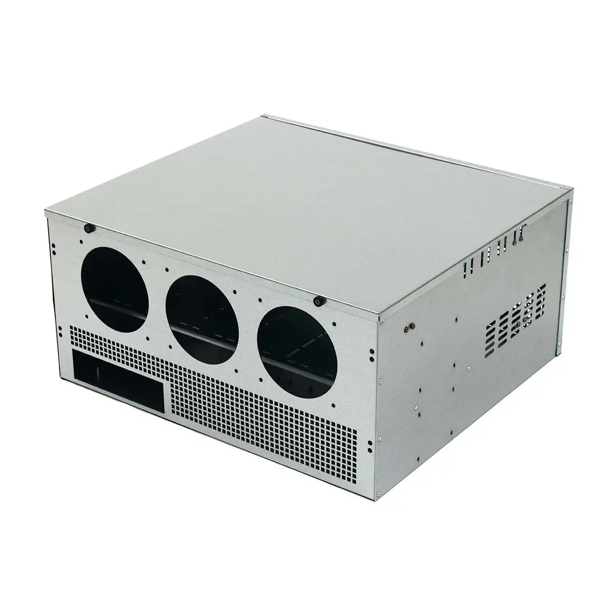 

6/8 GPU 5.5UA Dual Power Coin Open Mining Frame Rig Graphics Case Ethereum ETH Server Computer Case Components Replacement