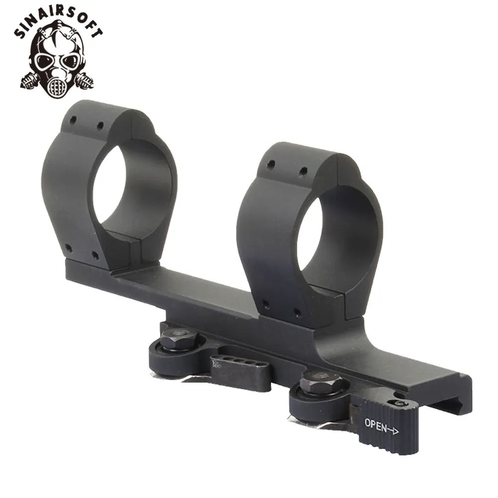 Tactics SPR-1.5 QD Quick Release Mount Adapter 20mm Picatinny Rail Base For 30mm Tube Diameter BB Air Gun Paintball Accessories | Спорт и