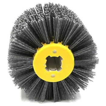 

1 Pcs Nylon Abrasive Wire Dupont Drum Polishing Wheel Electric Brush For Woodworking Metalworking