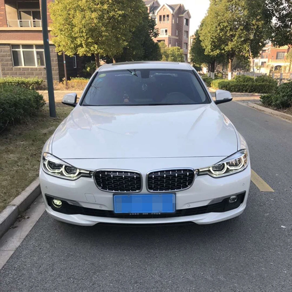Решетка радиатора для BMW 3 серии F30 F31 F35 320i 328d 330i 328i 335i 325i 2012 2016 Алмазный Серебряный