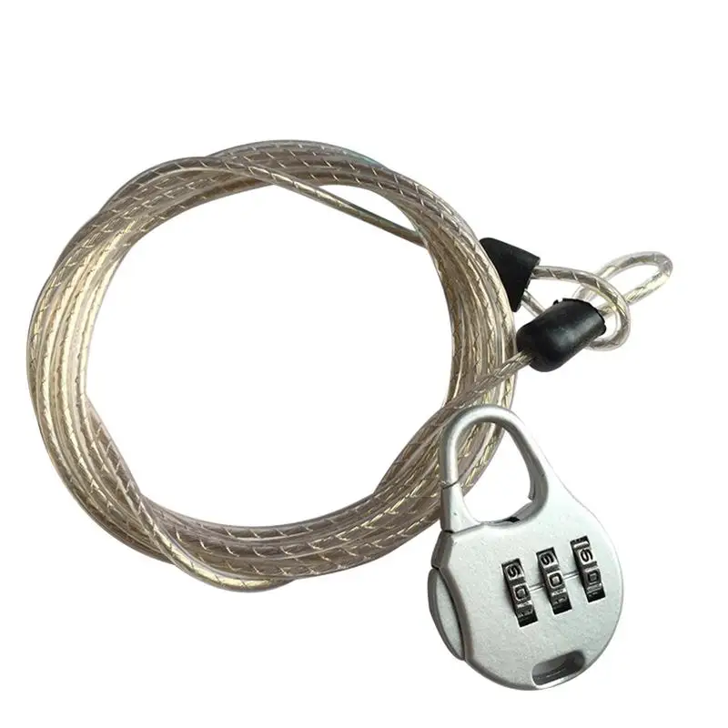 

Car Cover Anti-theft Lock Wire Rope Password Lock Combination Lock For Car Cover Home Travel Luggage Backpack Cabinets 1PC J2