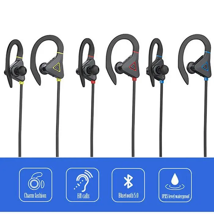 Bluetooth беспроводной стерео бас Музыка ушной крючок CE ROHS FCC наушники повседневные