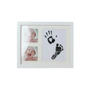 

Diy Imprint Handprint Footprint Photo Picture Newborn Baby Commemorative Photo Frame Love Children Best Gifts