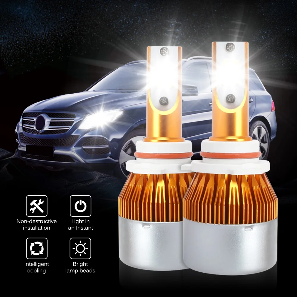 Car Headlight Bulbs High Quality LED Headlights Aviation Aluminum